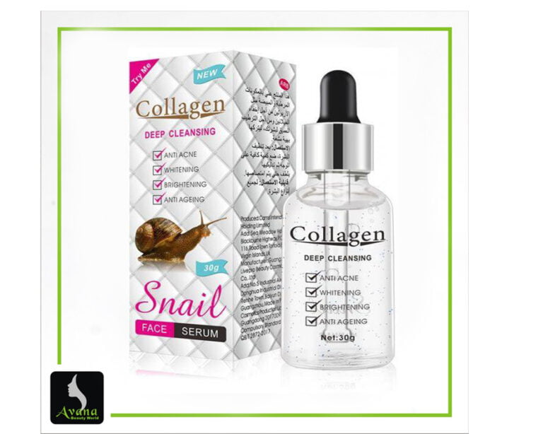 Snail collagen face serum - Avana Beauty WORLD