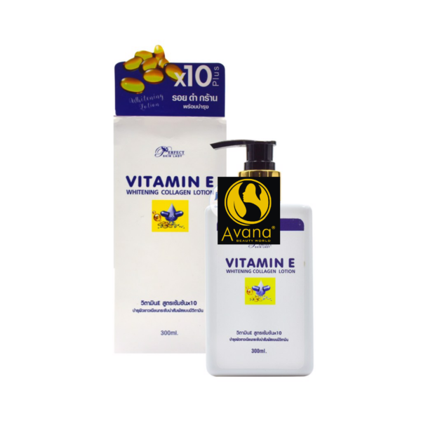 Vitamin E whitening collagen lotion