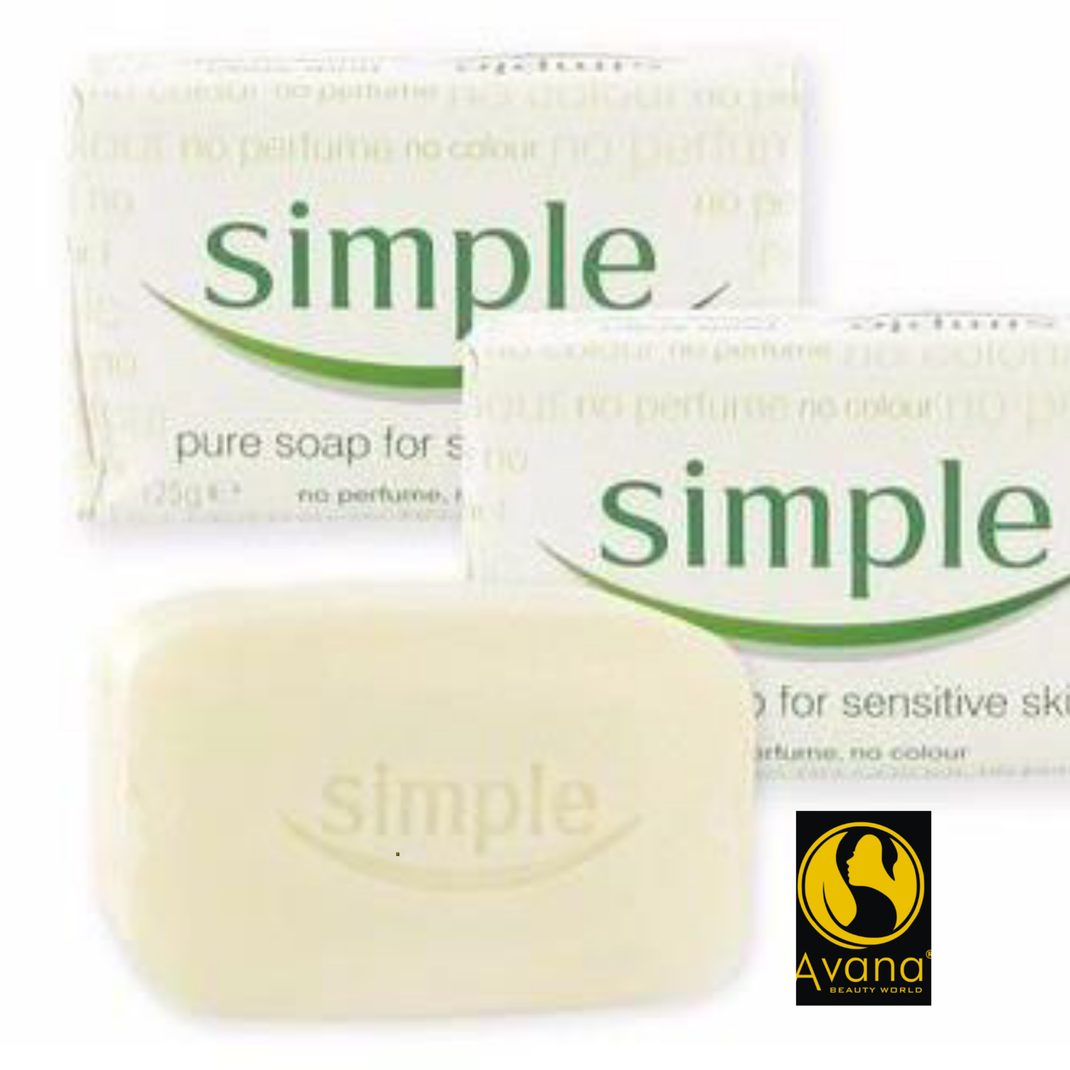 Simple Moisturizing Body Soap For Sensitive Skinby 6pcs Avana