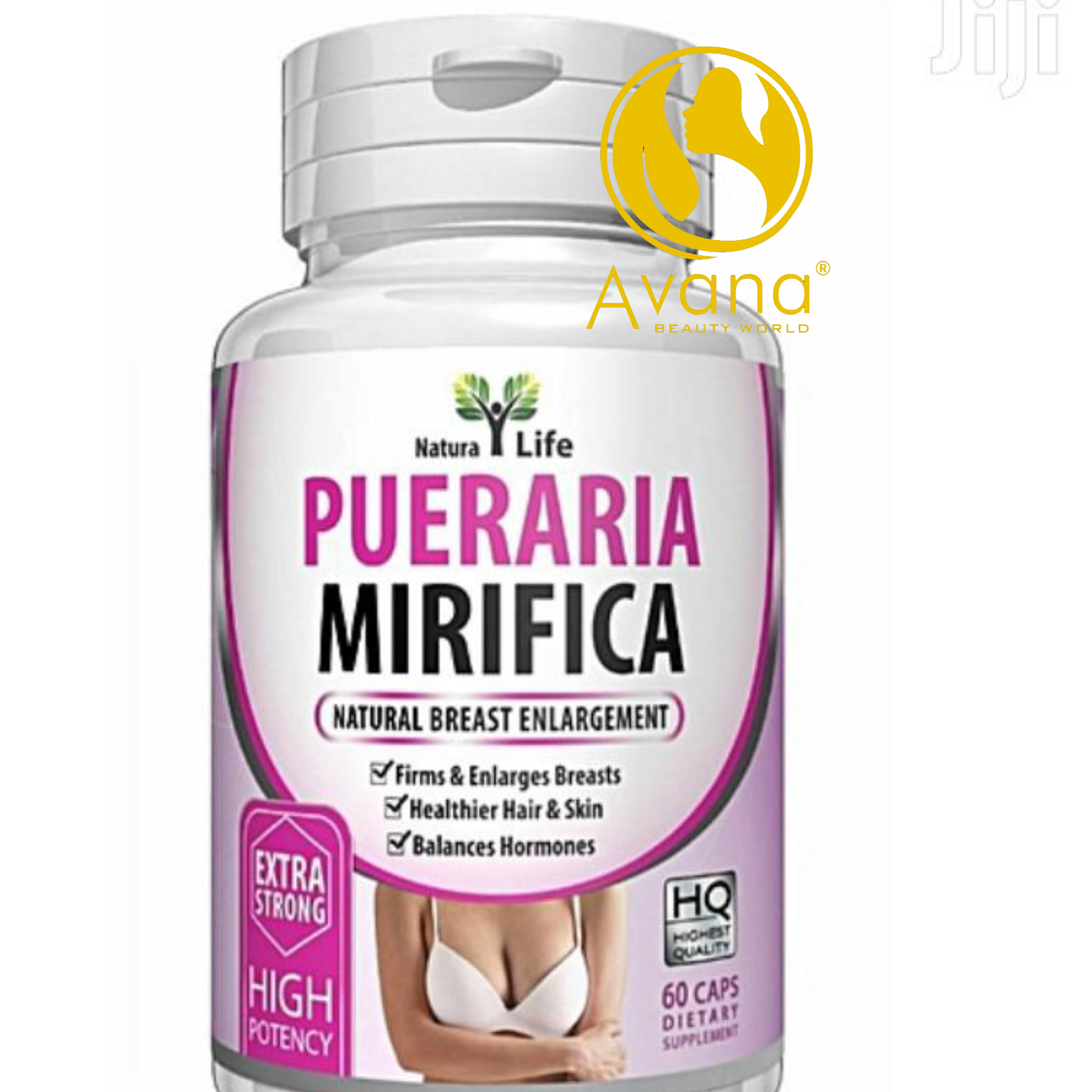 Pueraria Mirifica Natural Breast Enlargement Capsule Avana Beauty World