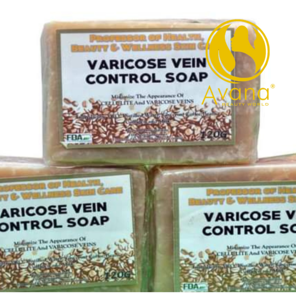 Varicose vein control soap