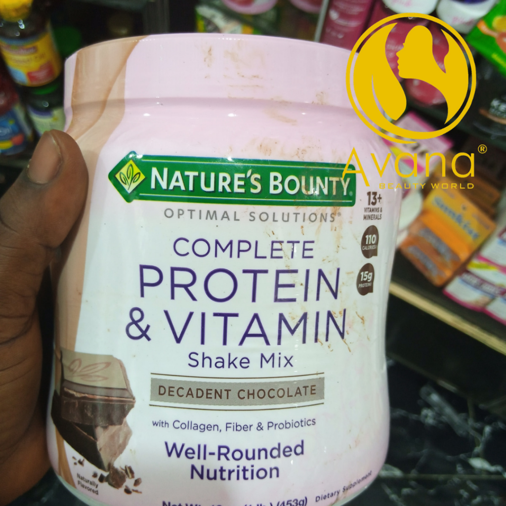 Nature&amp;#39;s bounty complete protein and vitamin shake mix - Avana Beauty WORLD