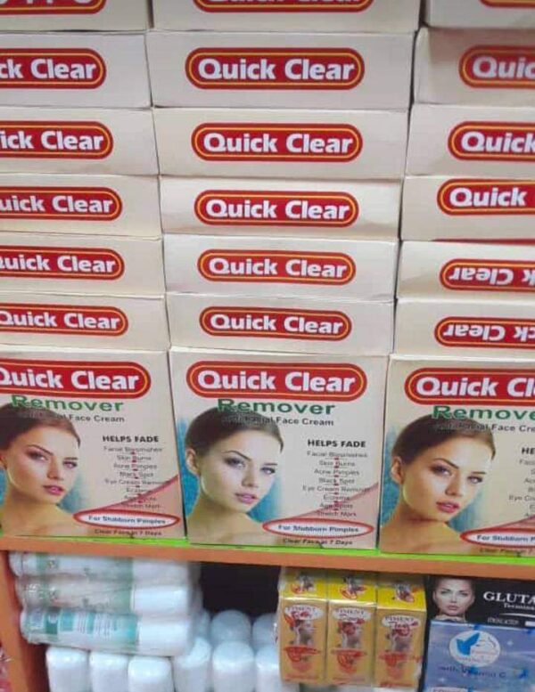 Quick clear  Remover face cream x12pcc