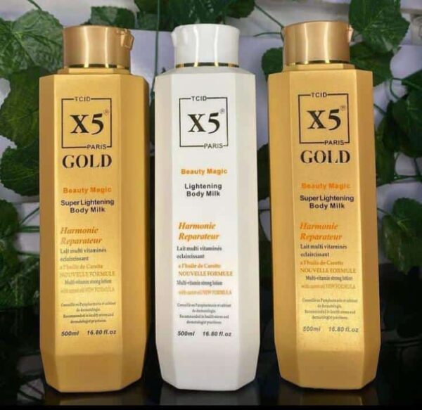 X5 Gold Lightening body Milk