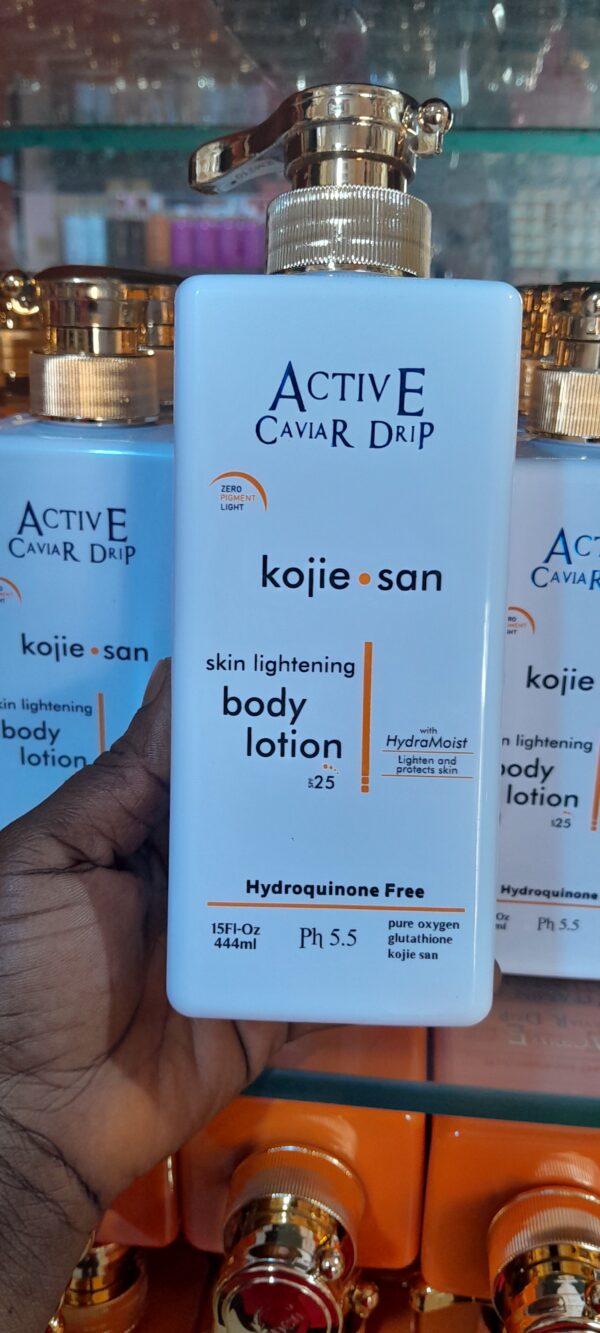 Active Caviar drip body lotion