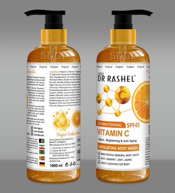 Dr. Rashel Vit c body wash