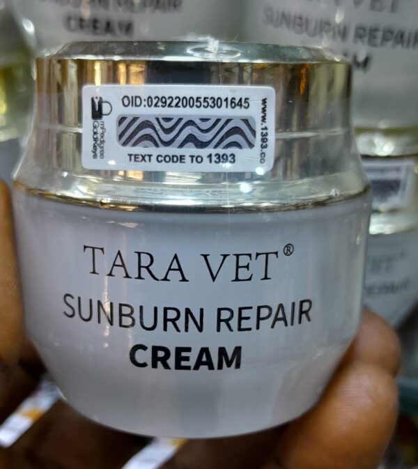 Tara vet sunburn repair cream